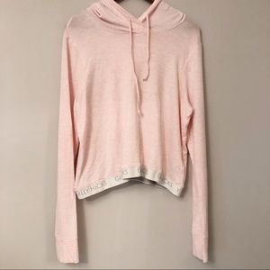 Gilly Hicks Light Pink Hooded Top